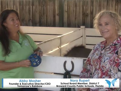 District 7 School Board Member, Nora Rupert, and Abby Mosher explain how Tomorrow's Rainbow helps students and families heal and cope with grief, loss & trauma.
